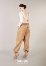 Off White Cropped Top