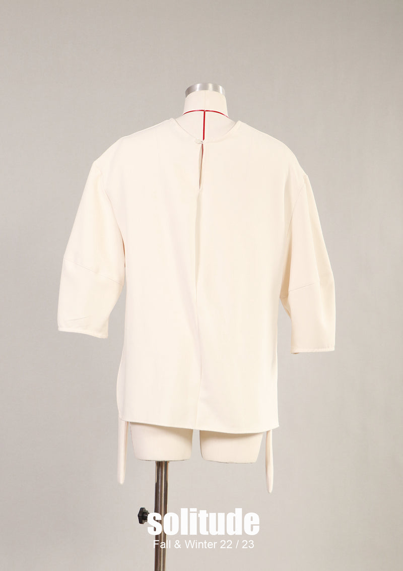Off White Woven Top