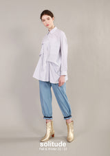 Asymmetric Striped Shirt