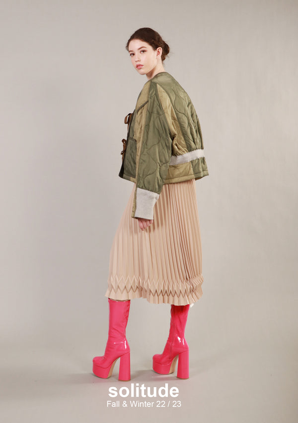 Army Quilted Jacket