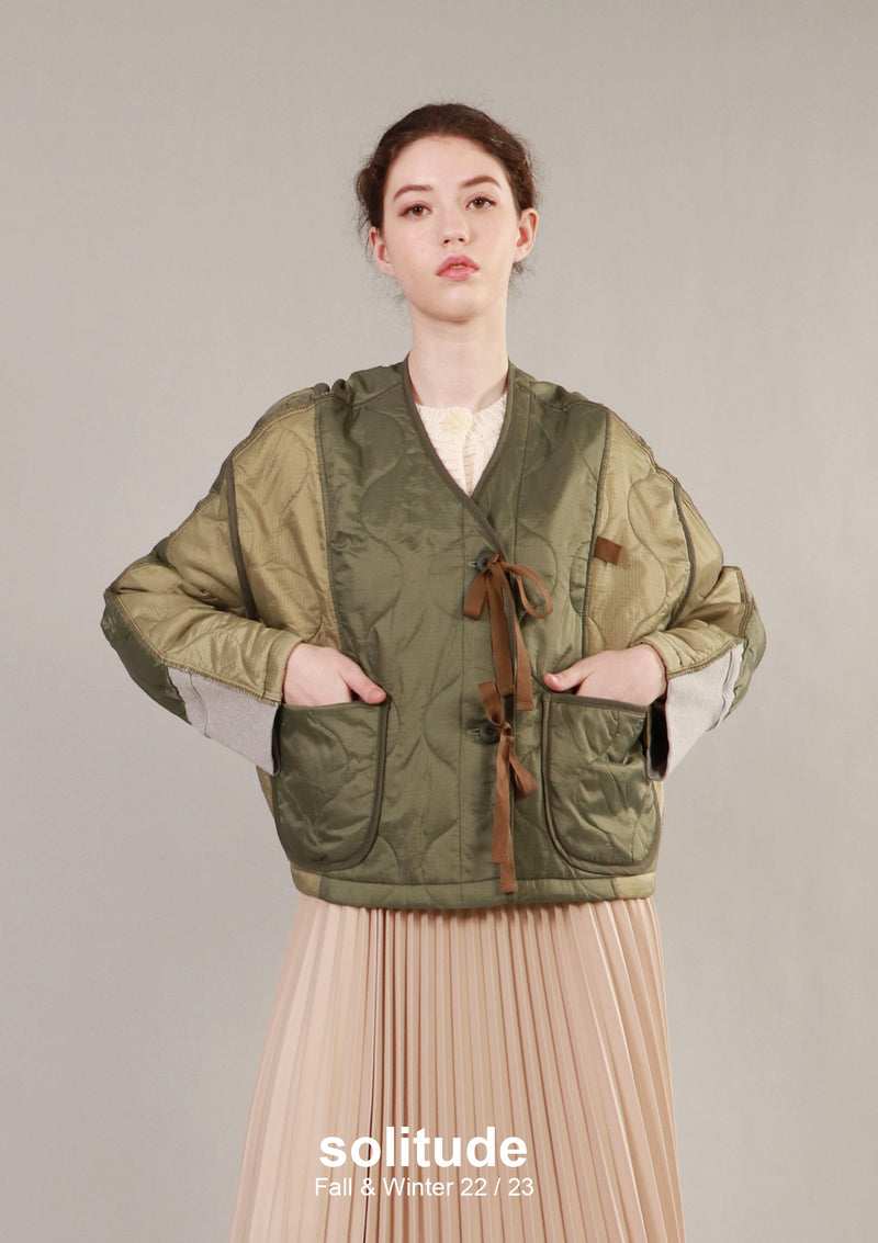 Army Quilted Jacket