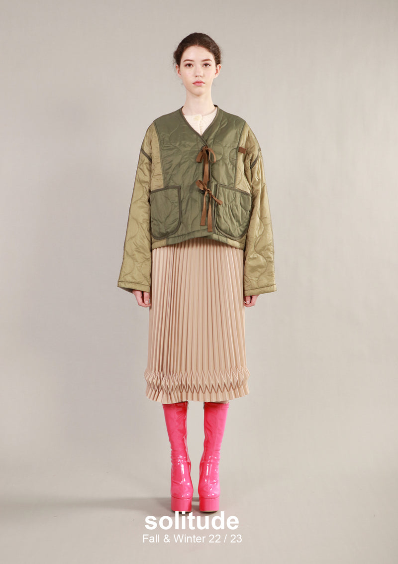 Army Quilted Jacket