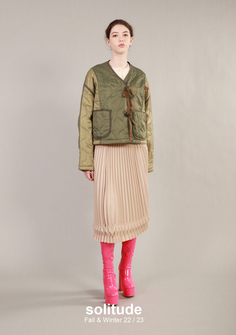 Army Quilted Jacket
