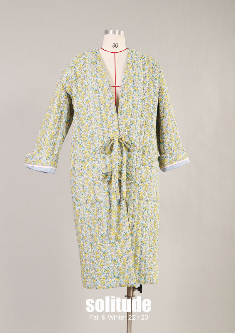 Double Face Floral Coat