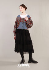 Oversize Checkered Jacket