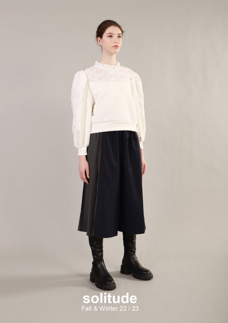 Lace Trimmed Top