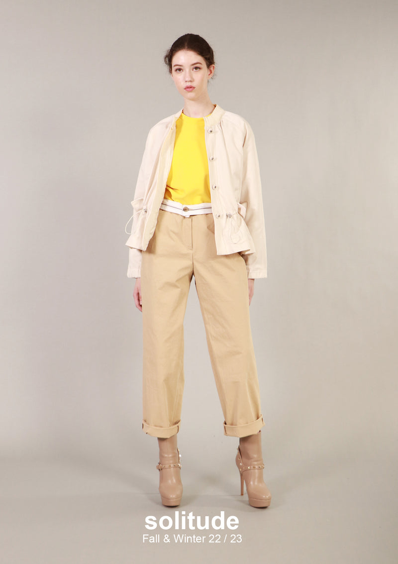 White Quilted Jacket