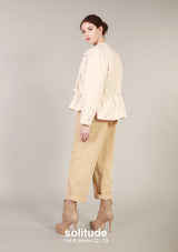 White Quilted Jacket