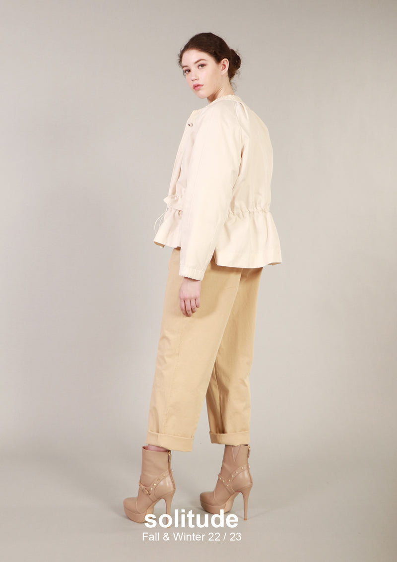 White Quilted Jacket