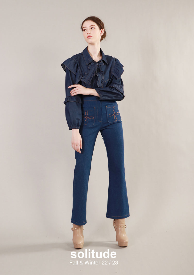 Pockets Denim Jeans