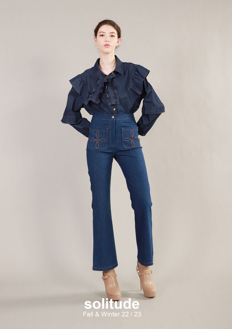 Pockets Denim Jeans
