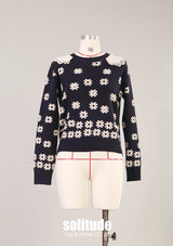 Crystal Embellished Knit Top