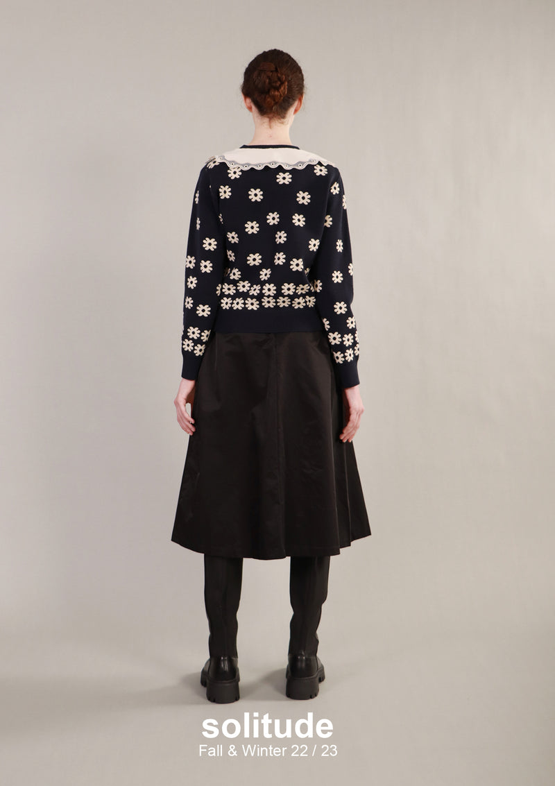 Crystal Embellished Knit Top
