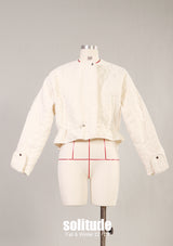 White Quilted Jacket