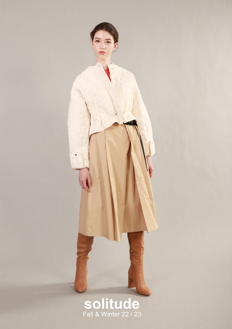White Quilted Jacket