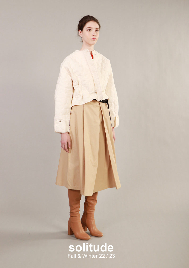 White Quilted Jacket