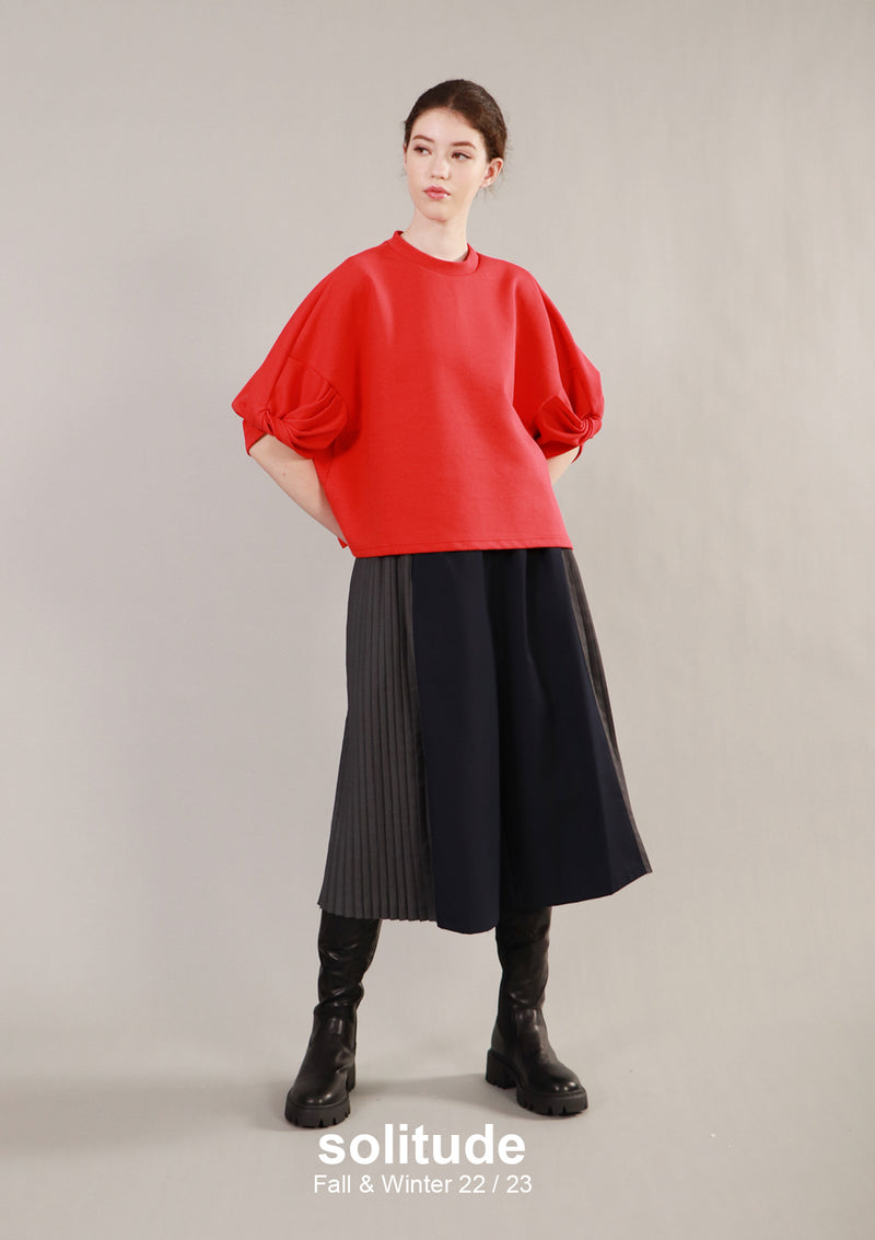 Pleated Woven Pants