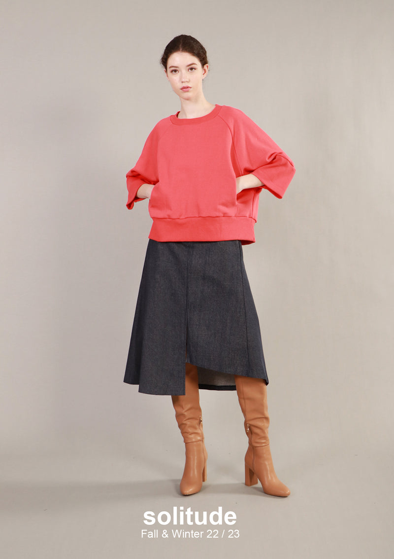 Orange Pocket Top