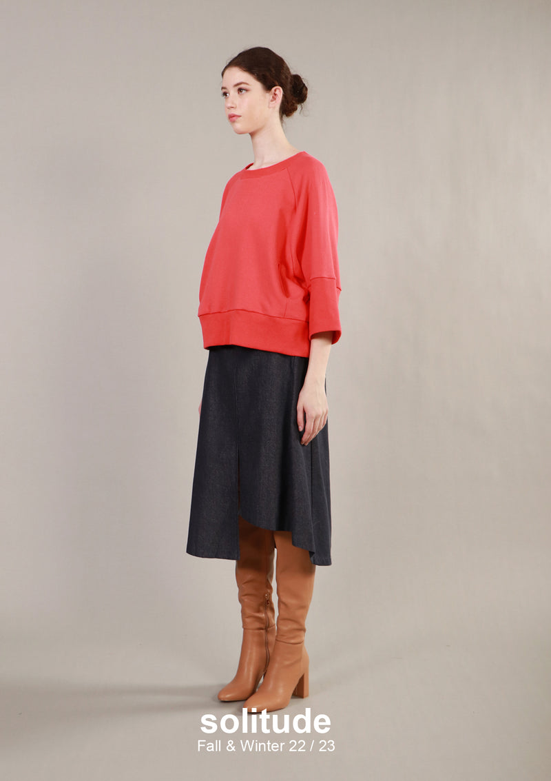 Orange Pocket Top