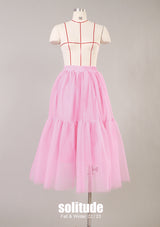 Pink Tulle Skirt
