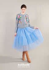 Sky Blue Tulle Skirt