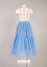 Sky Blue Tulle Skirt