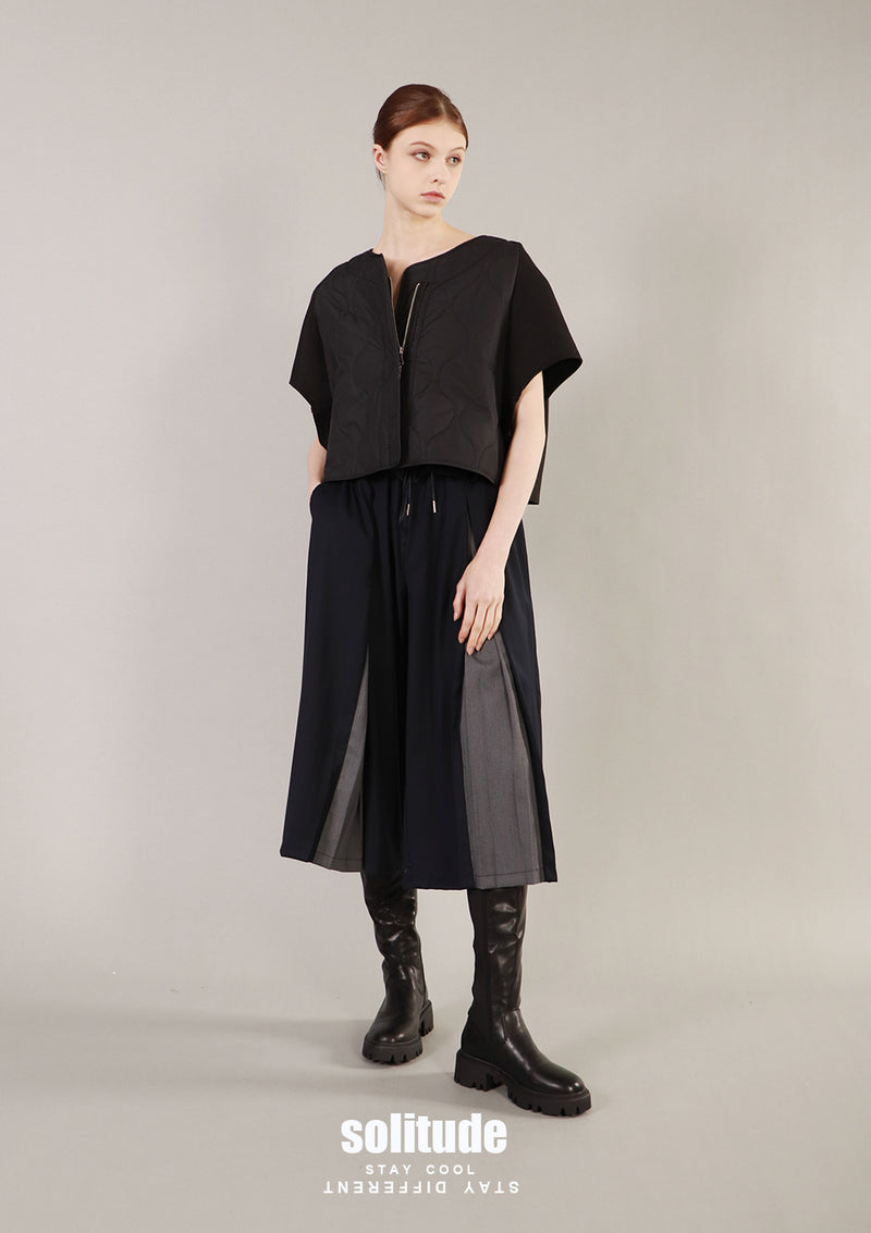 Black Cropped Top
