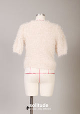 Beige Knit Top
