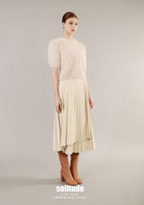 Beige Knit Top