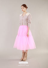 Collar Trimmed Cardigan