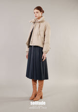 Beige Down Jacket