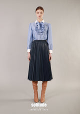 Striped Ruffles Shirt