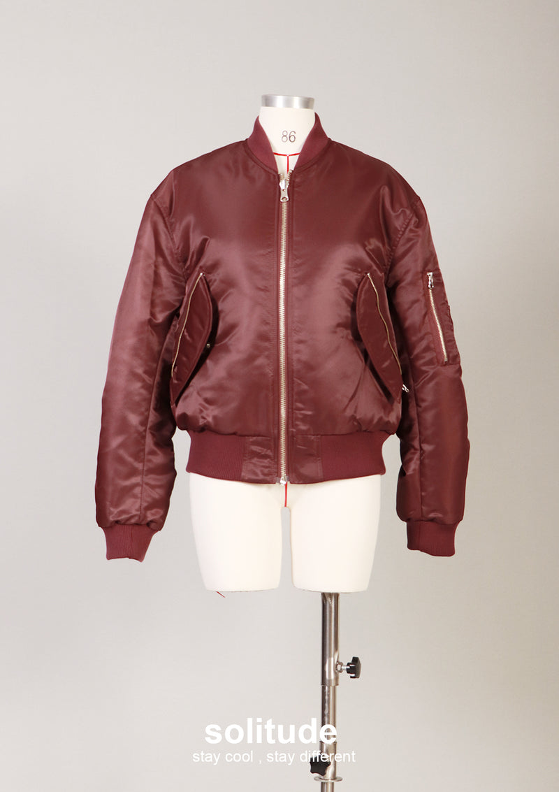 Double Face Quilted Army Jacket