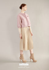 Pink Cropped Jacket