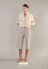 Beige Wool Jacket
