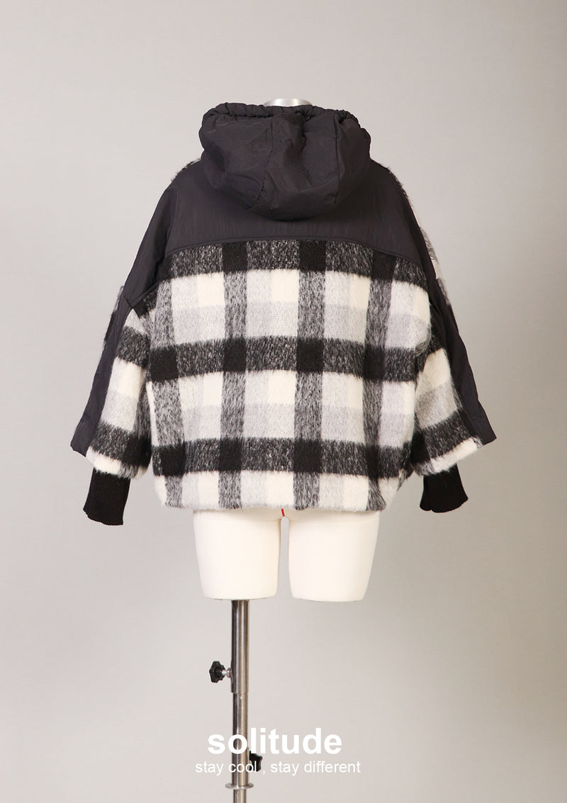 Black Checkered Jacket