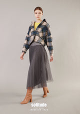 Checkered Wool Jacket