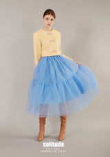 Yellow Cropped Jacket