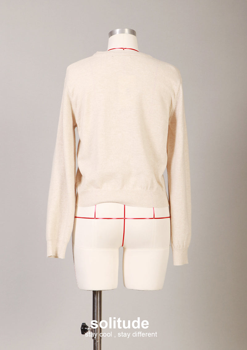 Layered Knit Top