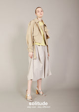 Woven Crop Jacket