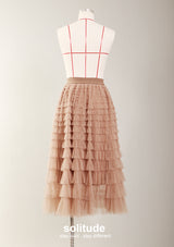 Layered Tulle Skirt
