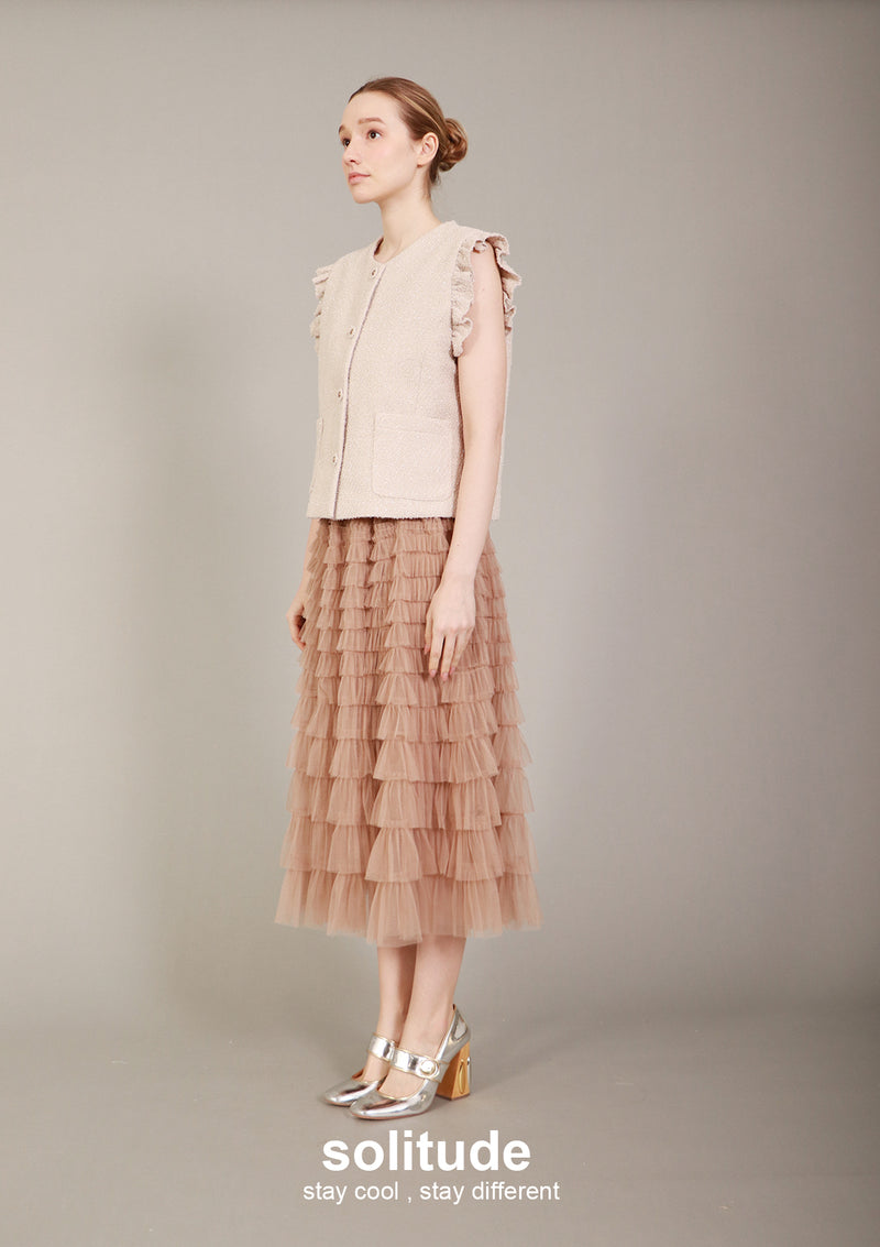 Layered Tulle Skirt