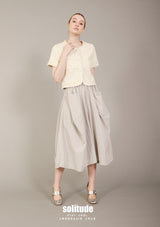 Tweed Sleeveless Jacket