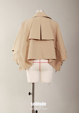 Woven Crop Jacket