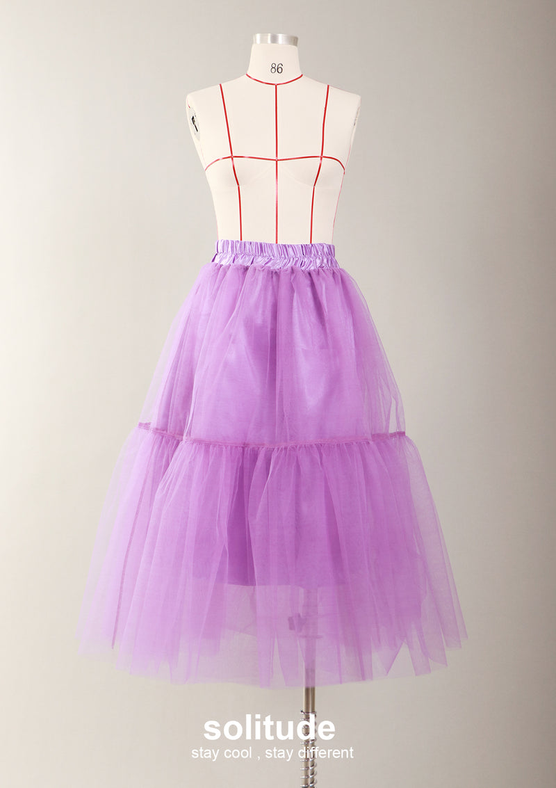 Purple Tulle Skirt (aleris)