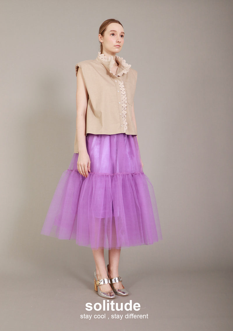 Purple Tulle Skirt (aleris)
