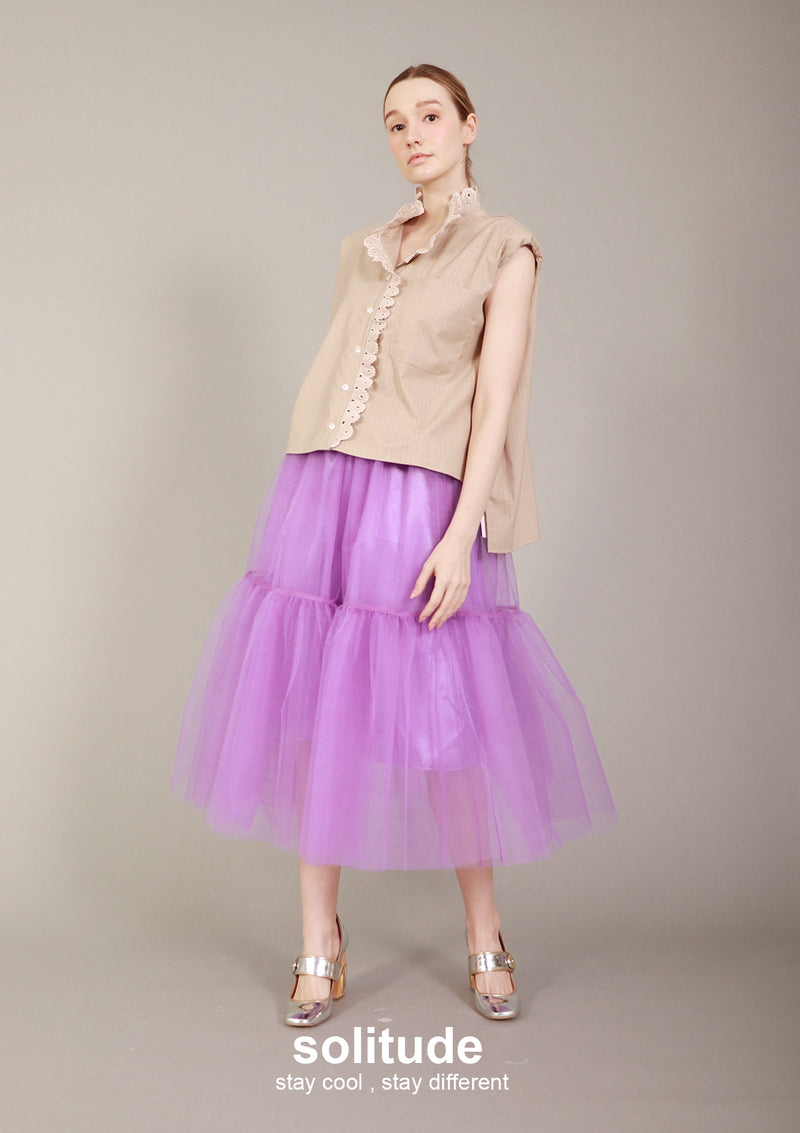 Purple Tulle Skirt (aleris)