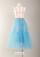 Sky Blue Tulle Skirt (aleris)